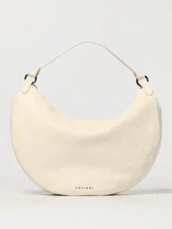 Borsa Dumpling Soft Large Orciani in pelle a grana