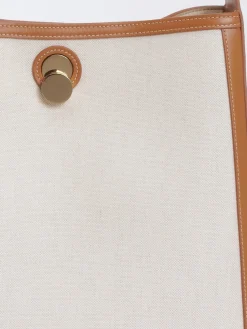 Borsa Eclissi Fabiana Filippi in misto cotone e pelle