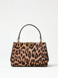 Borsa Eleanor Mini Tory Burch in pelle e cavallino animalier