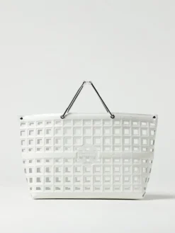 Borsa Ella Tory Burch in pelle traforata stampa cocco