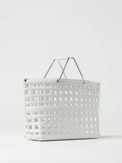 Borsa Ella Tory Burch in pelle traforata stampa cocco