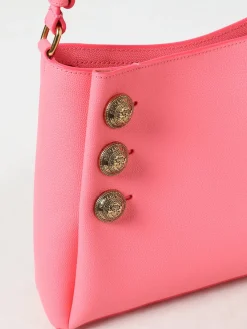 Borsa Emblema Balmain in pelle a grana