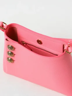 Borsa Emblema Balmain in pelle a grana