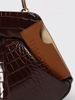 Borsa Emera Themoirè in pelle vegana stampa coccodrillo