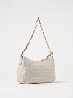 Borsa Emporio Armani in canvas con logo jacquard