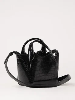 Borsa Emporio Armani in pelle sintetica stampa cocco