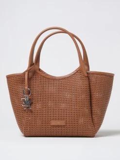 Borsa Emporio Armani in pelle sintetica intrecciata