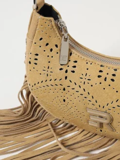 Borsa Ermanno Scervino in canvas traforata