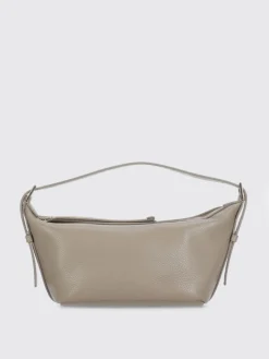 Borsa Fabiana Filippi in pelle a grana con monile