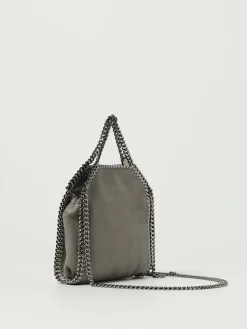 Borsa Falabella Micro Stella McCartney in camoscio sintetico cracklè