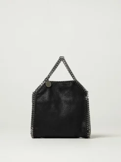 Borsa Falabella Micro Stella McCartney in camoscio sintetico cracklè