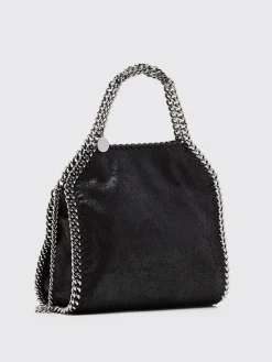 Borsa Falabella Mini Stella McCartney in camoscio sintetico cracklè