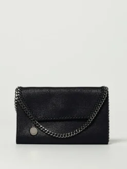 Borsa Falabella Stella McCartney in camoscio sintetico cracklè