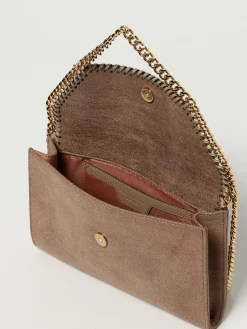 Borsa Falabella Stella McCartney in camoscio sintetico cracklè