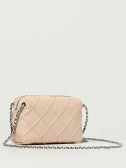 Borsa Fleming Tory Burch in pelle con lavorazione a diamante