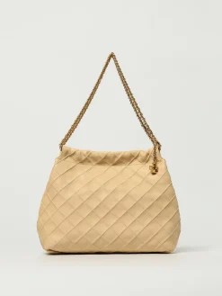 Borsa Fleming Tory Burch in pelle con motivo diamante