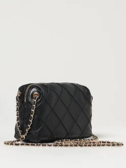 Borsa Fleming Tory Burch in pelle con lavorazione a diamante