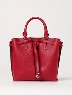 Borsa Flores Coccinelle in pelle a grana