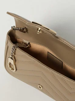 Borsa GG Marmont Gucci in pelle chevron matelassè