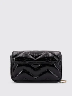 Borsa GG Marmont Gucci in pelle verniciata matelassè