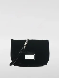 Borsa Glam Slam Small Maison Margiela in velluto capitonnè