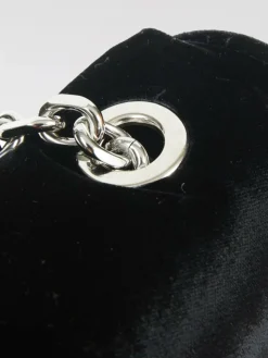 Borsa Glam Slam Small Maison Margiela in velluto capitonnè