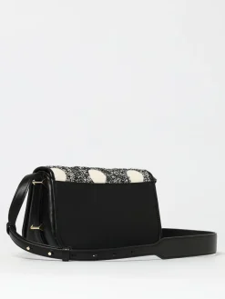 Borsa Grace Kate Spade in pelle e tweed con stampa a pois