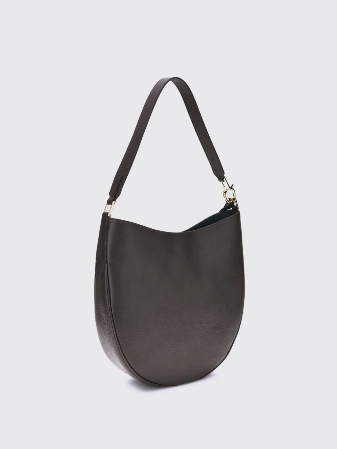 Borsa Hobo Ferragamo in pelle a grana