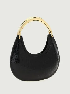 Borsa Hobo piccola con manico gioiello Elisabetta Franchi