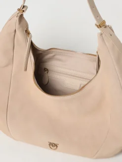 Borsa Hobo Pinko in camoscio