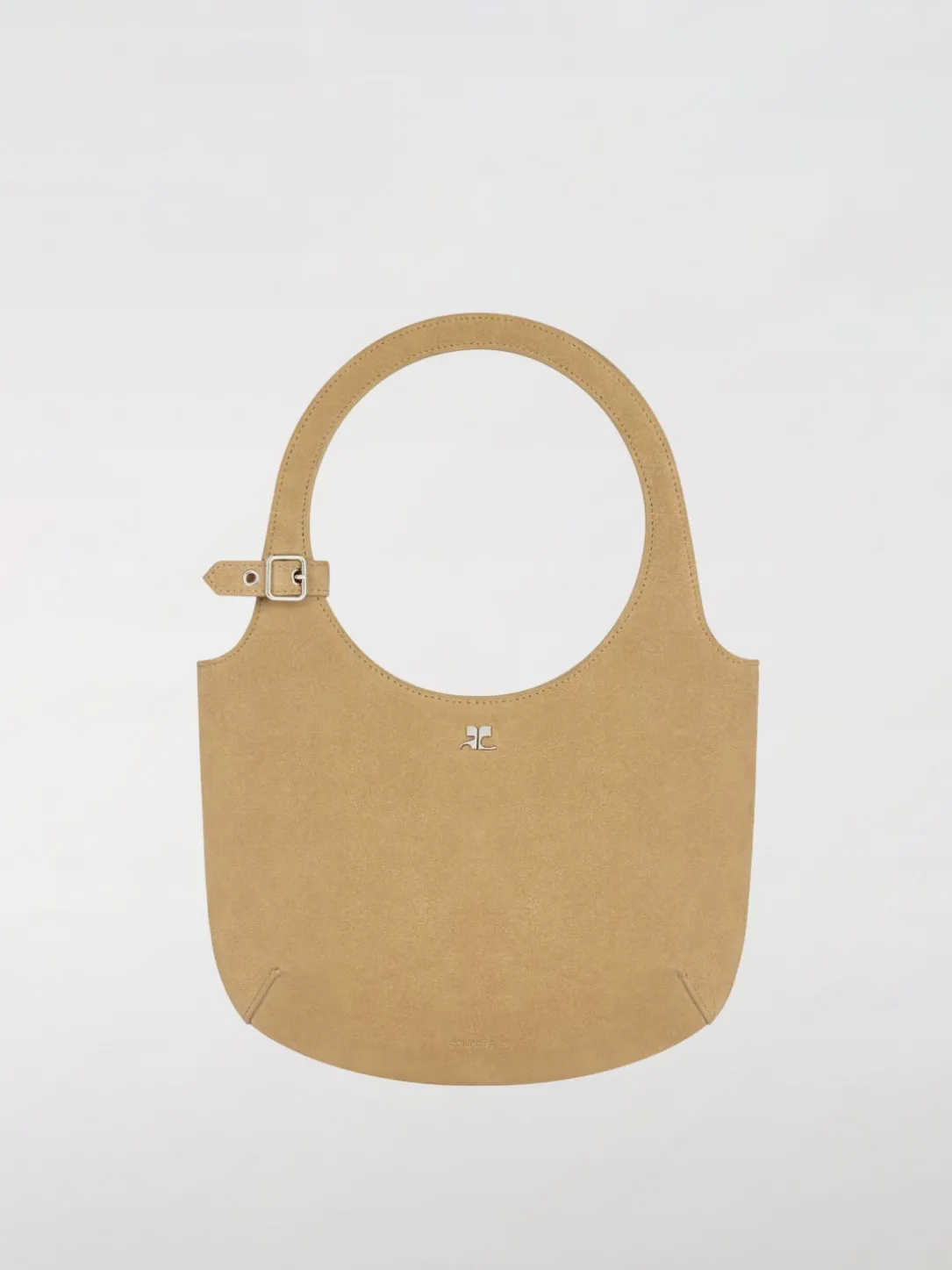 Borsa Holy Courrèges in camoscio