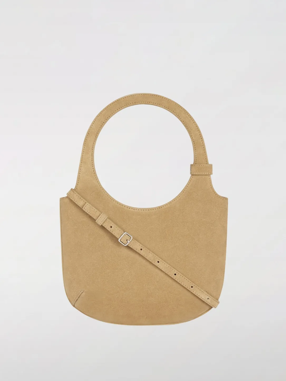 Borsa Holy Courrèges in camoscio