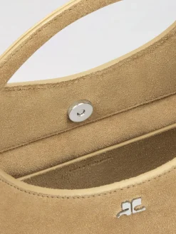 Borsa Holy Courrèges in camoscio