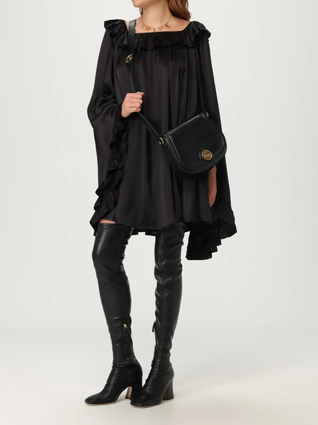 Borsa Horse Medal Chloé in pelle a grana