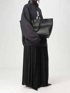 Borsa Hourglass Soft Balenciaga in pelle