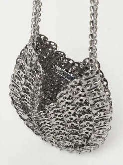 Borsa Iconic Moon 1969 Rabanne in maglia metallica