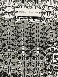 Borsa Iconic Moon 1969 Rabanne in maglia metallica