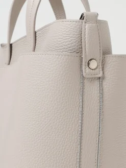 Borsa Inga Fabiana Filippi in pelle a grana con monile