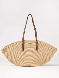 Borsa Isa Michael Kors in rafia crochet