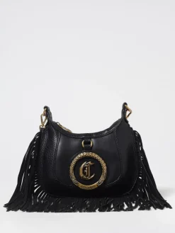 Borsa Just Cavalli in pelle sintetica a grana con frange