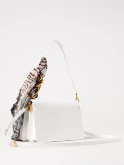 Borsa Just Cavalli in pelle sintetica con foulard stampa animalier