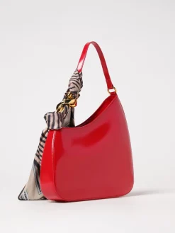 Borsa Just Cavalli in pelle sintetica con foulard stampa animalier