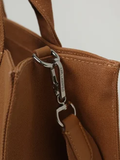 Borsa Karl Lagerfeld in canvas di cotone riciclato con stampa logo