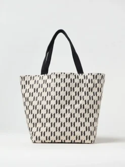 Borsa Karl Lagerfeld reversibile in nylon stampato