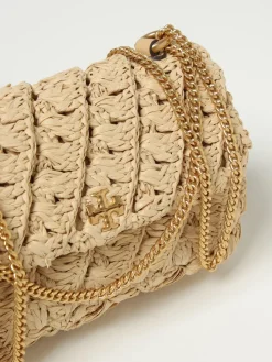 Borsa Kira Tory Burch in rafia crochet