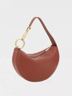 Borsa Knight Arc Burberry in pelle martellata