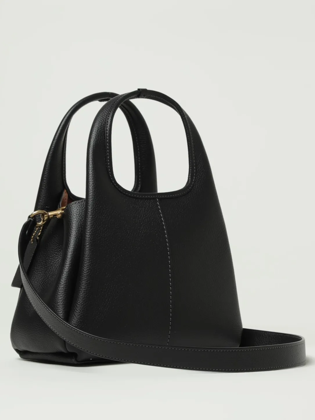 Borsa Lana 23 Coach in pelle a grana