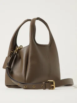 Borsa Lana 23 Coach in pelle a grana