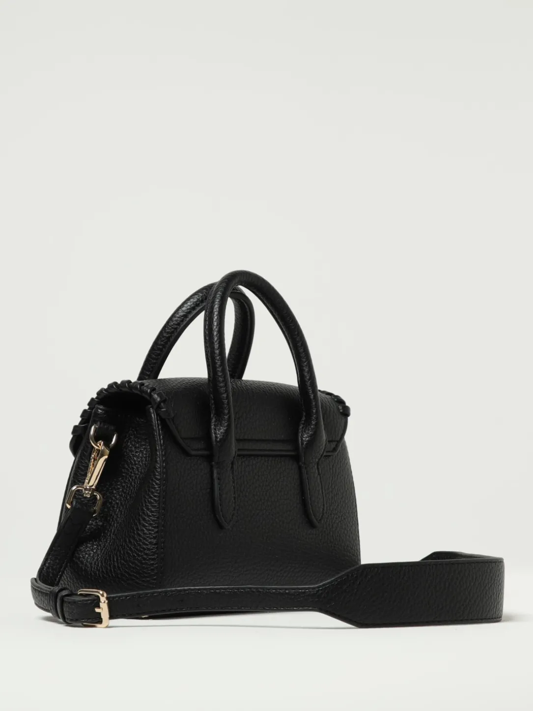 Borsa Laya XSmall Secret Pon-Pon in pelle sintetica a grana