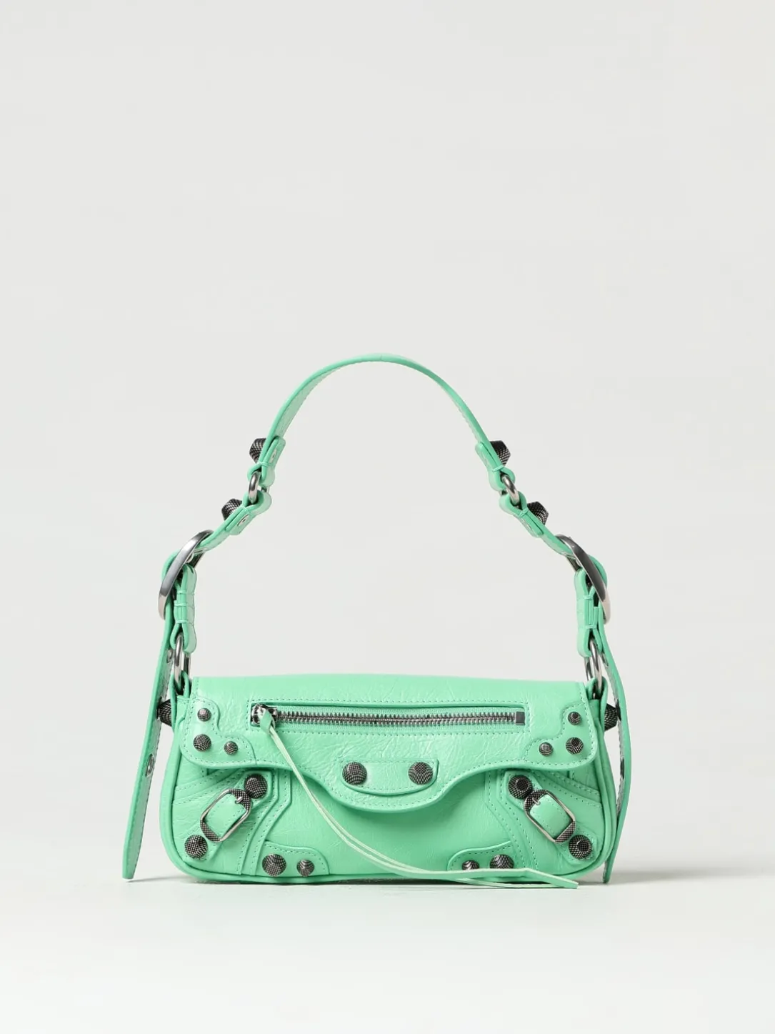 Borsa Le Cagole Sling Balenciaga in pelle bottalata